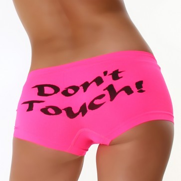 Sexy Hotpants Don´t Touch pink L/XL